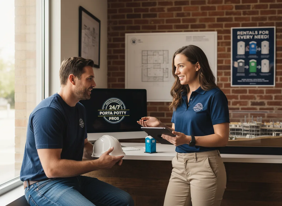 Flushing Toilet Rental Options in North Bridgton, ME